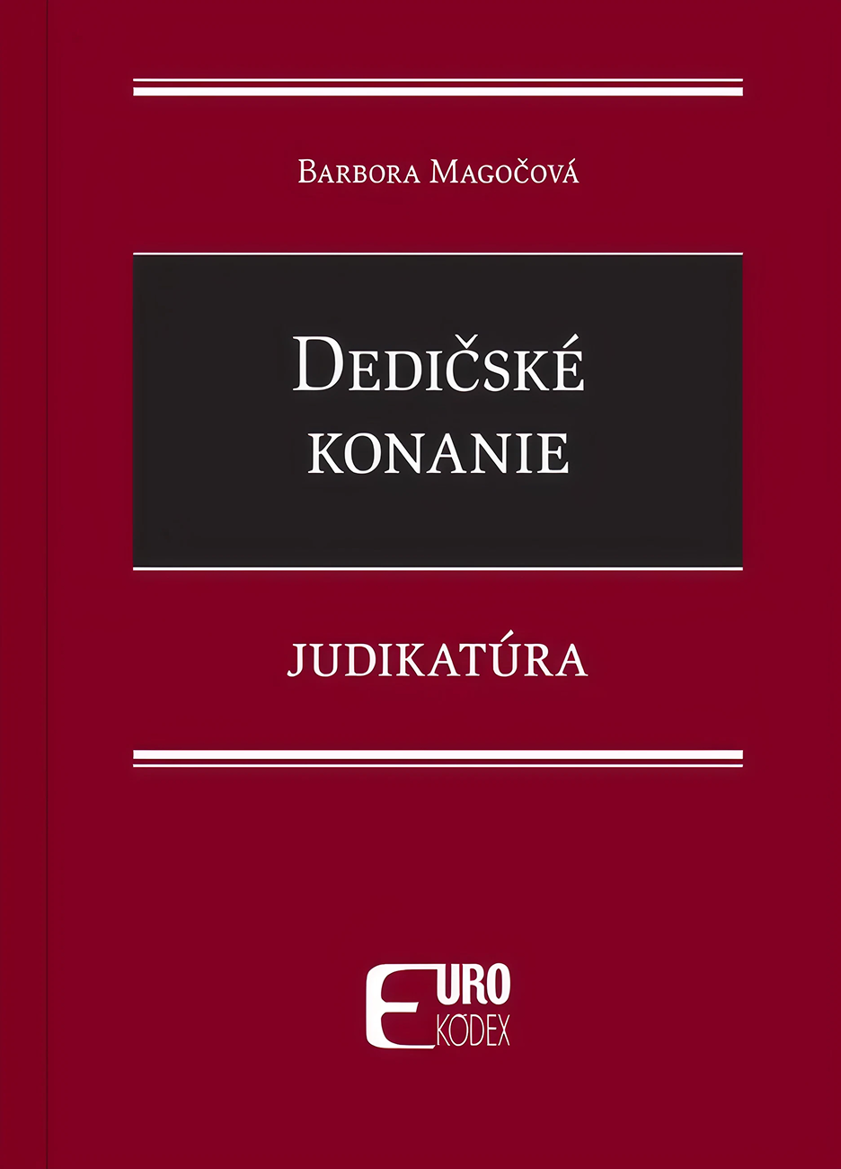 Dedičské konanie - Judikatúra