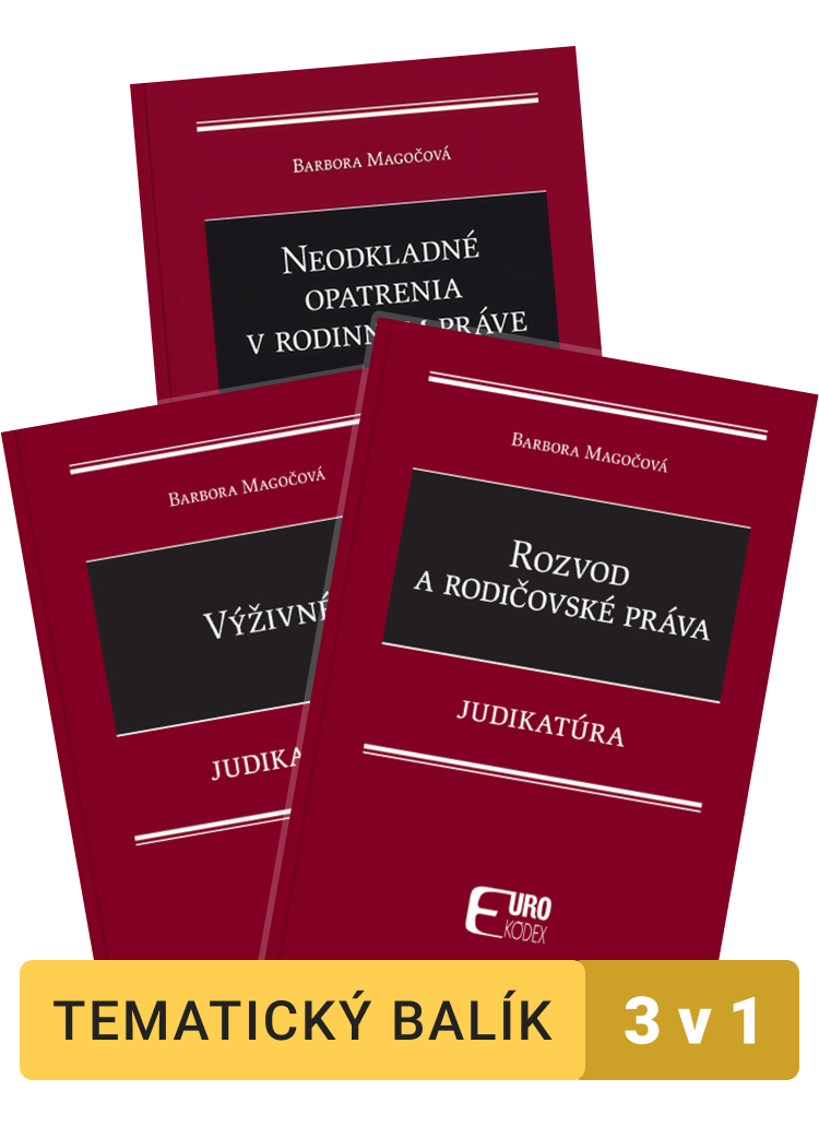 Rodinné právo - Judikatúra