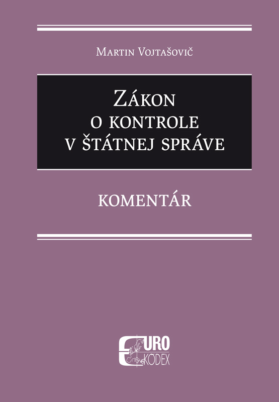 Zákon o kontrole v štátnej správe - Komentár